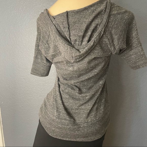 Alternative Earth women’s hoodie shirt with pockets size Medium heather gray … - Picture 5 of 6